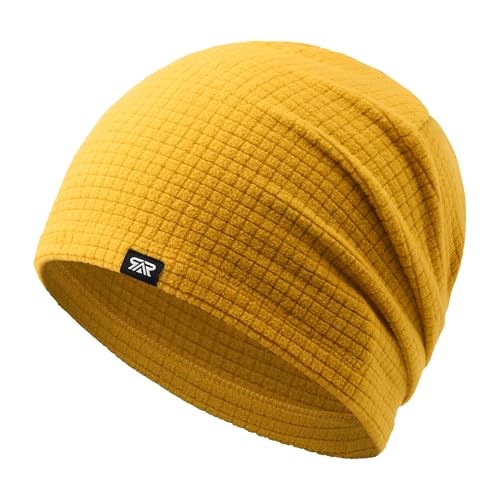 LONGLONG Winter Slouchy Beanie Hat Lightweigh Warm Skull Cap for Men Women - color: Yellow