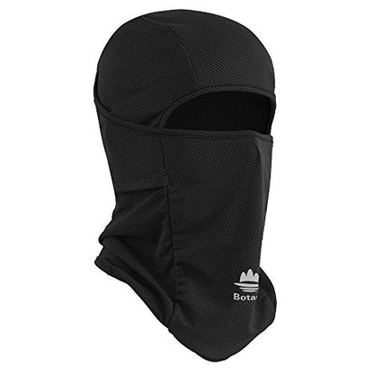 Balaclava Ski Mask, Sun Protection Breathable Face Cover Men Women - color: Black