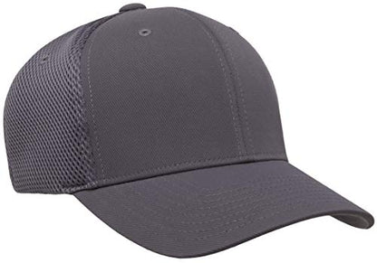 Flexfit Unisex Mesh Fitted 2-Tone Trucker Hat, One Size - color: Dark Grey, size: Large-X-Large