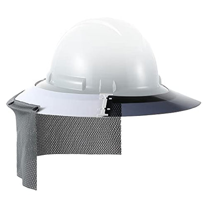 Feekoon Hard Hat Sun Shade with Neck Protector Full Brim Attachment