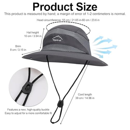 3Pcs Sun Bucket Hats for Women Men, Breathable Wide Brim UV Protection Fishing Hat Summer Outdoor Beach Hiking Hats - color: Beige + Light Grey + White