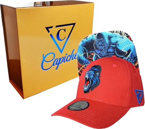 Capiche [99+ Variations] Special Series Snapback Cap - One Size Unisex Men - color: Gorilla Curved