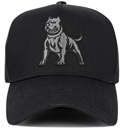 KBETHOS Daddy Dad Hat Pineapple Vacation Baseball Cap Vintage Distressed Classic Polo Style Adjustable - color: Black Pitbull Snapback