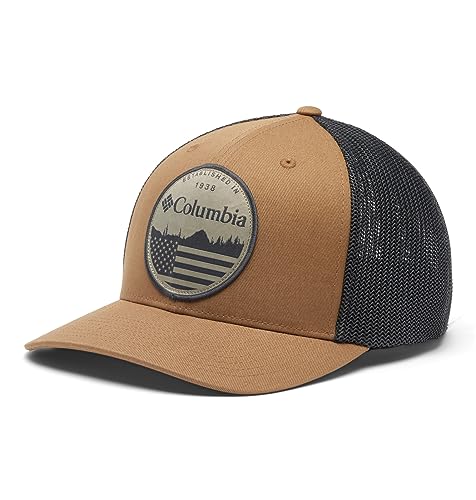 Columbia Men's Colm Mesh Ball Cap - color: Delta/Shark/Flag, size: Small-Medium