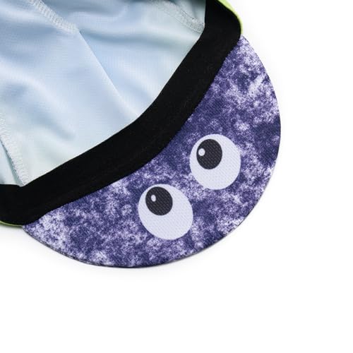 Cycling Cap with Sun Visor, Lightweight Polyester Bike Hat for Men & Women - color: Ck21