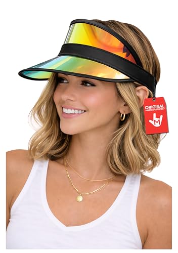 Nicky Bigs Novelties Poker Visor, Black Retro Bookie Costume Accessory