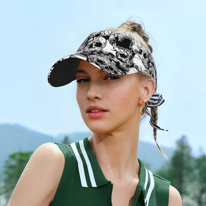 Gianlaima Funny Golf Sun Visor Hat for Women Men - color: Black2