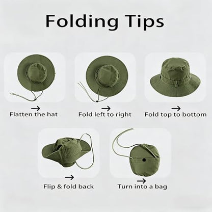 Bucket Hats Sun Hat UV Protection Packable Fishing Hats for Women Lightweight Hiking Hat - color: Bigfoot Adventure