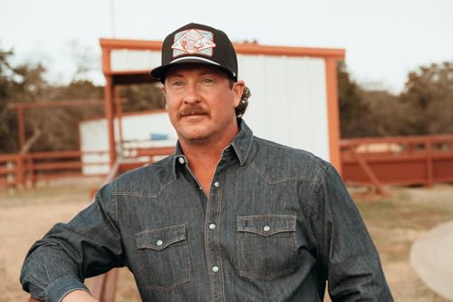 Lazy J Ranch Wear Classic Rope Trucker Hat In Black & Black Iron For Unisex Adult