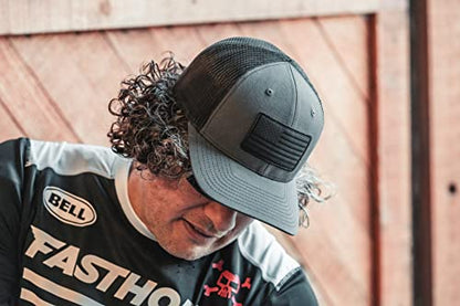 Magpul Trucker Hat Snap Back Baseball Cap, One Size Fits Most - color: Standard Patch Black