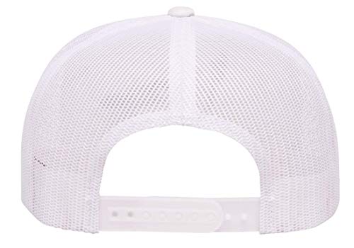 Yupoong 5-Panel YP Classic Trucker Cap | High Profile Flat Visor Snapback - color: Multicam Alpine
