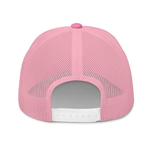 NG Boat Bring Out Ass and Titties Curved Bill Trucker Hat Mid Crown Adjustable Funny Adult Humor Cap - color: Pink