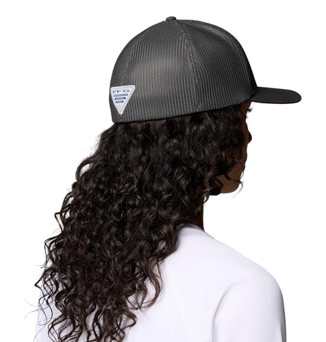 Columbia Unisex PFG Patch Mesh Ball Cap - color: Shark/the Original, size: Small-Medium