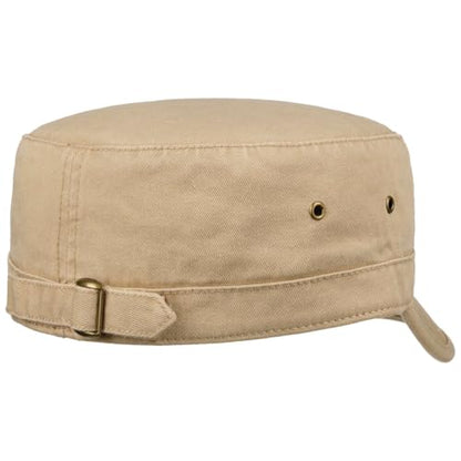 Urban Armycap Cotton Military Fullcap Unisex Summer Winter - color: Beige, size: 7 1/4