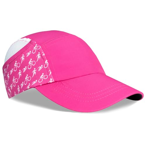 Headsweats Performance Ice Hat - color: Pink/Triathlon