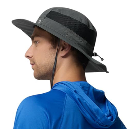 Columbia Unisex Bora Bora Booney Sun Protection Hat - color: Grill