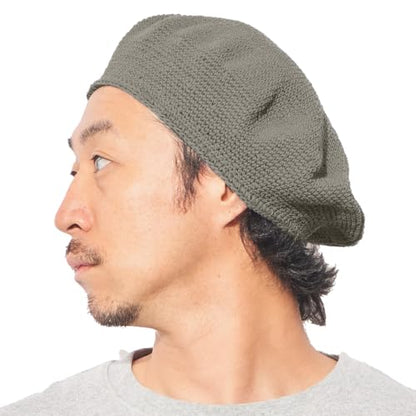 CHARM Knit Tam Hats for Women & Men - color: Charcoal Gray