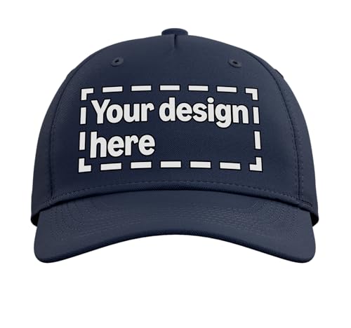 Custom Adult Baseball Hat - color: Navy Blue