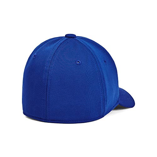 Under Armour Blitzing Hat (Little Kids/Big Kids) - color: (400) Royal / / White, size: Medium-Large