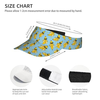 Panda Sports Sun Visor Hats for Women Men - color: 29