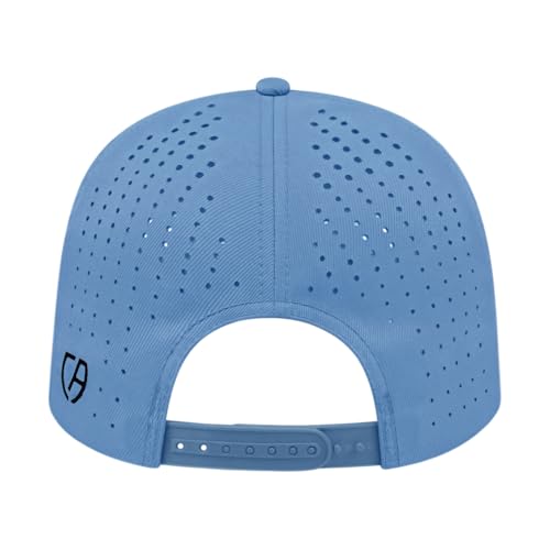 Cap America i8533 Flexfit 110 Performance 6-Panel Adjustable Snapback Cap - color: Columbia Blue