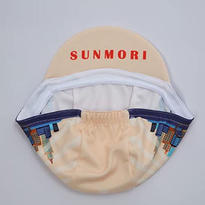 Funny Cycling Cap - Polyester Skull Cycling Hat-Under Helmet -Cartoon Cycling Helmet Liner Breathable&Sweat Uptake - color: Fuu-ff