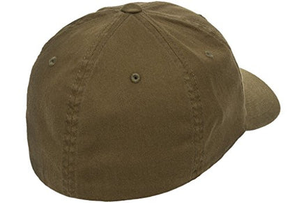 Flexfit Low Profile Garment Washed Cotton Cap - color: Loden, size: X-Large