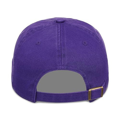 Lids Blank Baseline Dad Adjustable Strapback Hat - color: Purple