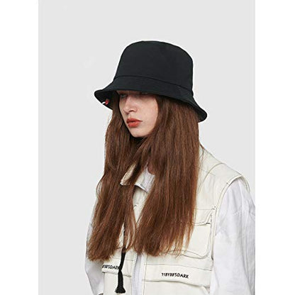 Unisex Bucket Hat Beach Sun Hat Aesthetic Fishing Hat for Men Women Teens, Reversible Double-Side-Wear - color: Mushroom