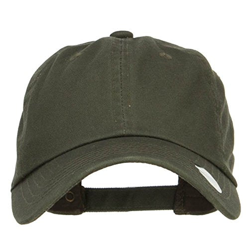 Nissi Unstructured Cotton Twill Washed Cap - color: Olive