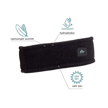 Turtle Fur Classic Fleece Winter Headband - color: Black