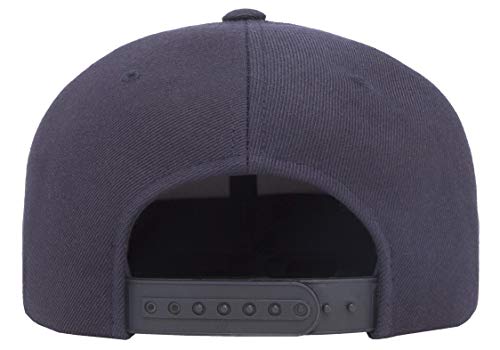 Flexfit Unisex Adult Yp Classics Premium Snapback Cap – 2-Tone - color: Dark Navy