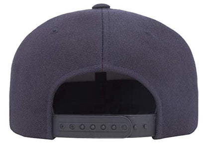 Flexfit Unisex Adult Yp Classics Premium Snapback Cap – 2-Tone - color: Dark Navy