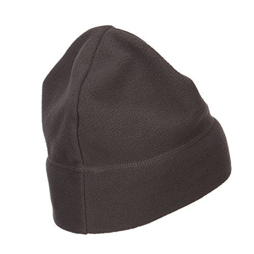 e4Hats.com Big Size Fleece Beanie - color: Grey, size: One Size