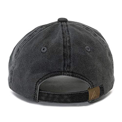 Airplane Baseball Hat, Embroidered Dad Cap, Unstructured Soft Cotton, Adjustable Strap Back (Multiple Colors) - color: Pigment Black