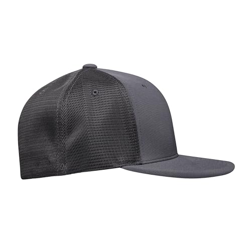 Pacific Headwear Unisex-Adult Pacific Headwear Premium M2 Performance Trucker Flexfit® Cap - color: Graphite, size: X-Small
