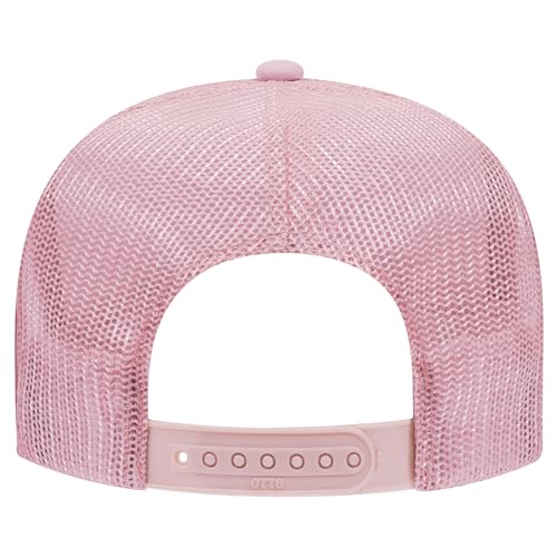 BROTHER TRUCKERS Choosin' Texas Distressed Mesh Back Hat - color: Pink