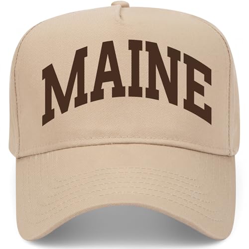 Maine Collegiate Hat - color: Khaki