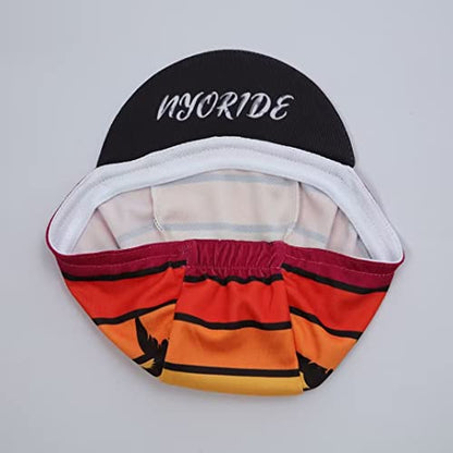 Canadian Flag Cycling Cap - Polyester Cycling Hat-Under Helmet - Cycling Helmet Liner Breathable&Sweat Uptake - color: Cdd
