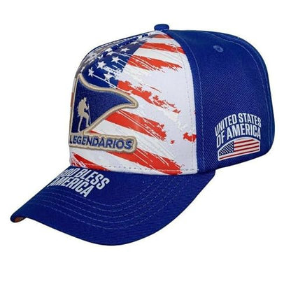 LEGENDARIOS Countries Snapback Cap – Embroidered Flag, Adjustable Fit Multi