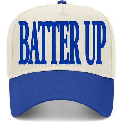 BROTHER TRUCKERS Batter Up Hat - color: Royal/Natural