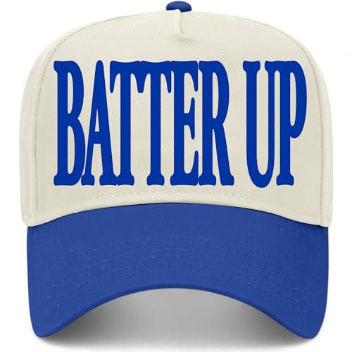 BROTHER TRUCKERS Batter Up Hat - color: Royal/Natural