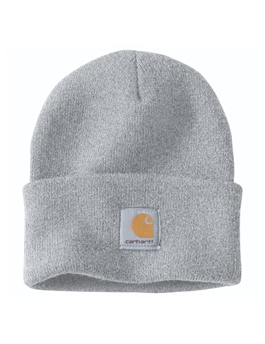 Carhartt Men's Iconic A18 Watch Cap Beanie - color: Heather Gray