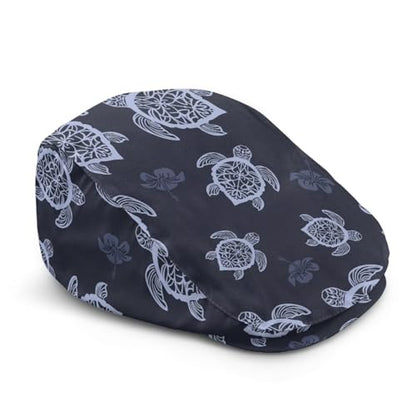 Newsboy Cap for Men Women Adjustable Flat Cap Gatsby Hat Retro Eight Panel Baker Boy Hat Lightweight Casual Cap - color: Mandala Turtle