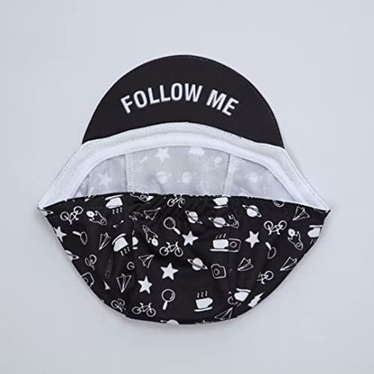 Cycling Cap - Polyester Road Cycling Hat-Under Helmet - Cycling Helmet Liner Breathable&Sweat Uptake - color: Da1
