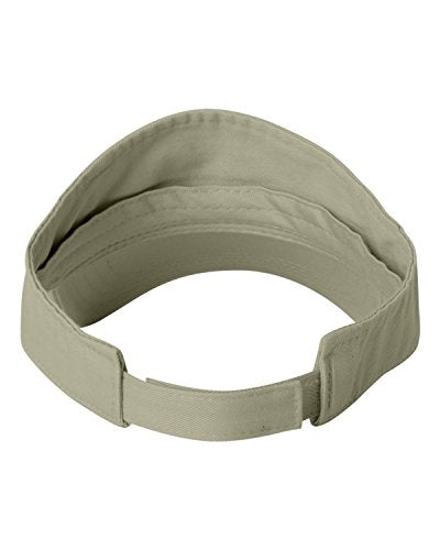 Go All Out Snowflake Cute Christmas Bucket Ponytail Visor Embroidered Cap Dad Hat - color: Khaki