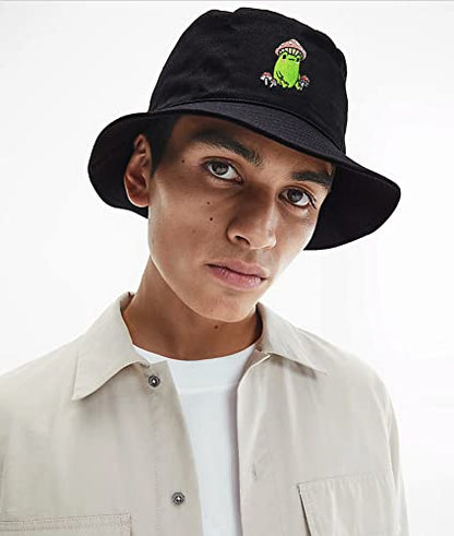Unisex Bucket Hat Summer UPF 50+ Sun Protection Outdoor Beach Fishing Travel Hiking Hat - color: Mushroom Frog