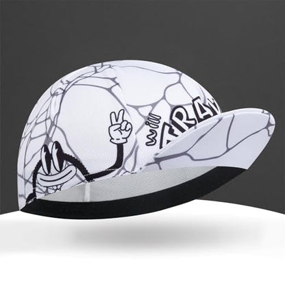 Cycling Cap with Sun Visor, Lightweight Polyester Bike Hat for Men & Women - color: So37