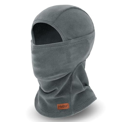 Winter Balaclava Ski Mask for Men Women - Windproof Thermal Face Mask for Snowboard Cycling Running for Cold Weather - color: Dark Grey