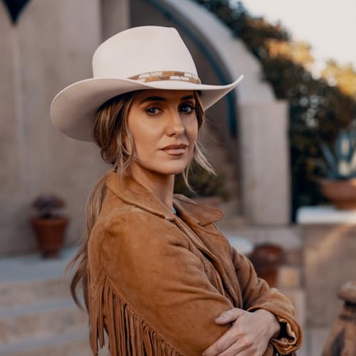 Charlie 1 Horse C1H x Lainey Wilson White Lightnin' Fashion Hat - color: White, size: Large